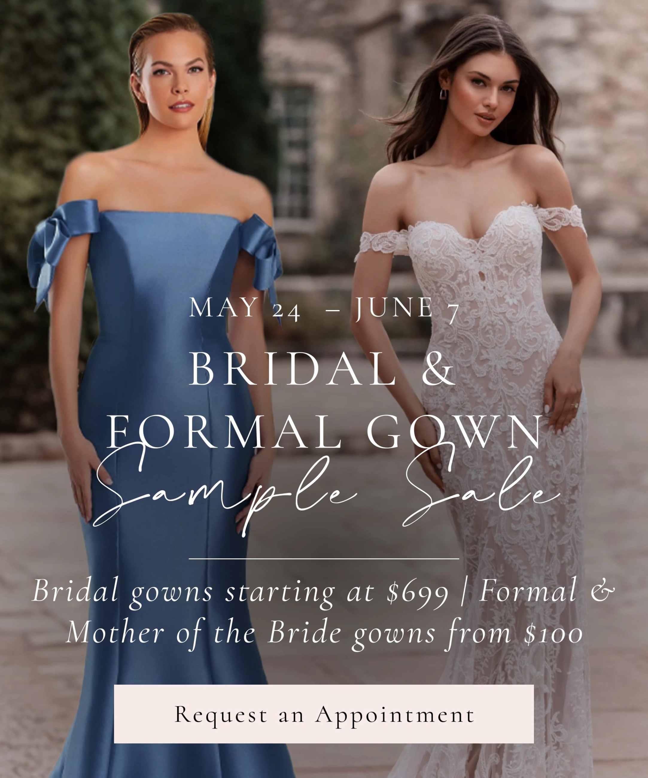 Bridal and Formal Gown Sample Sale