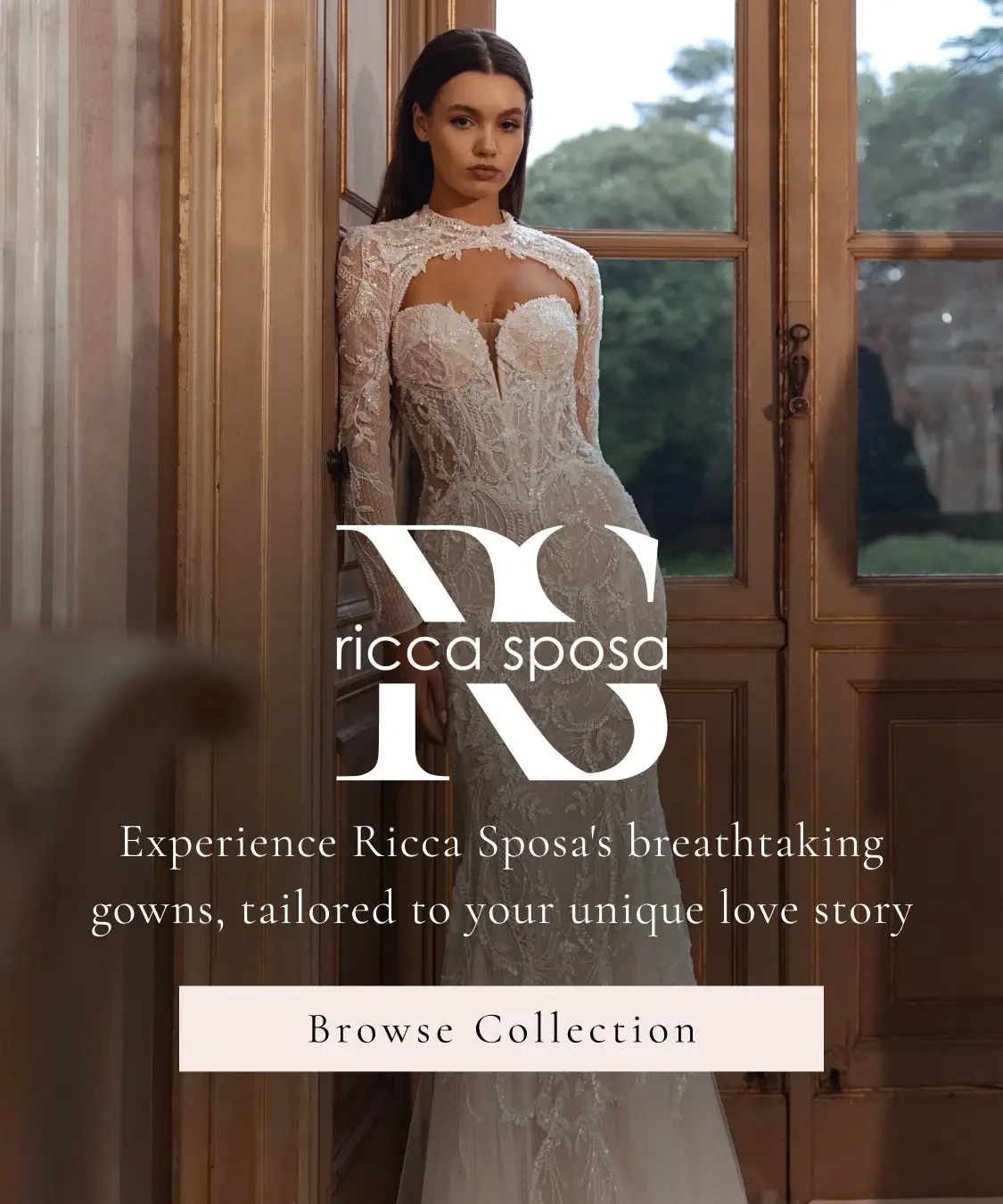 Ricca Sposa Banner for Mobile