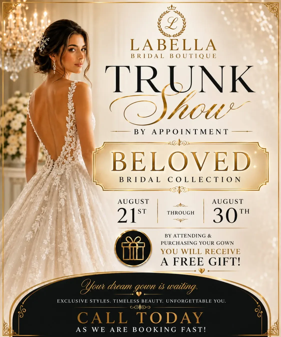 Trunk Show Banner for Mobile