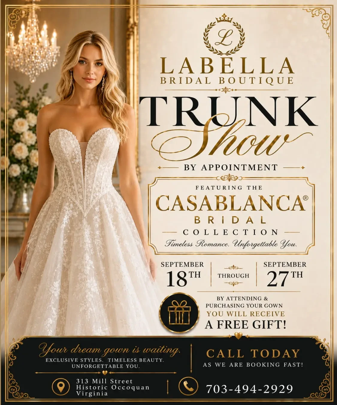 Casablanca trunk show for mobile